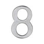 M Marcus Heritage Brass Numeral 8 - 51mm Self Adhesive